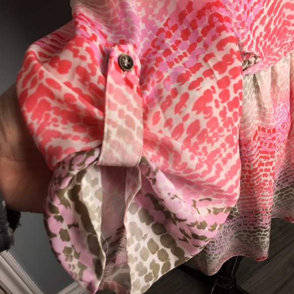 Speecklers Shades of pink long sleeve dress - Picture 4 of 6